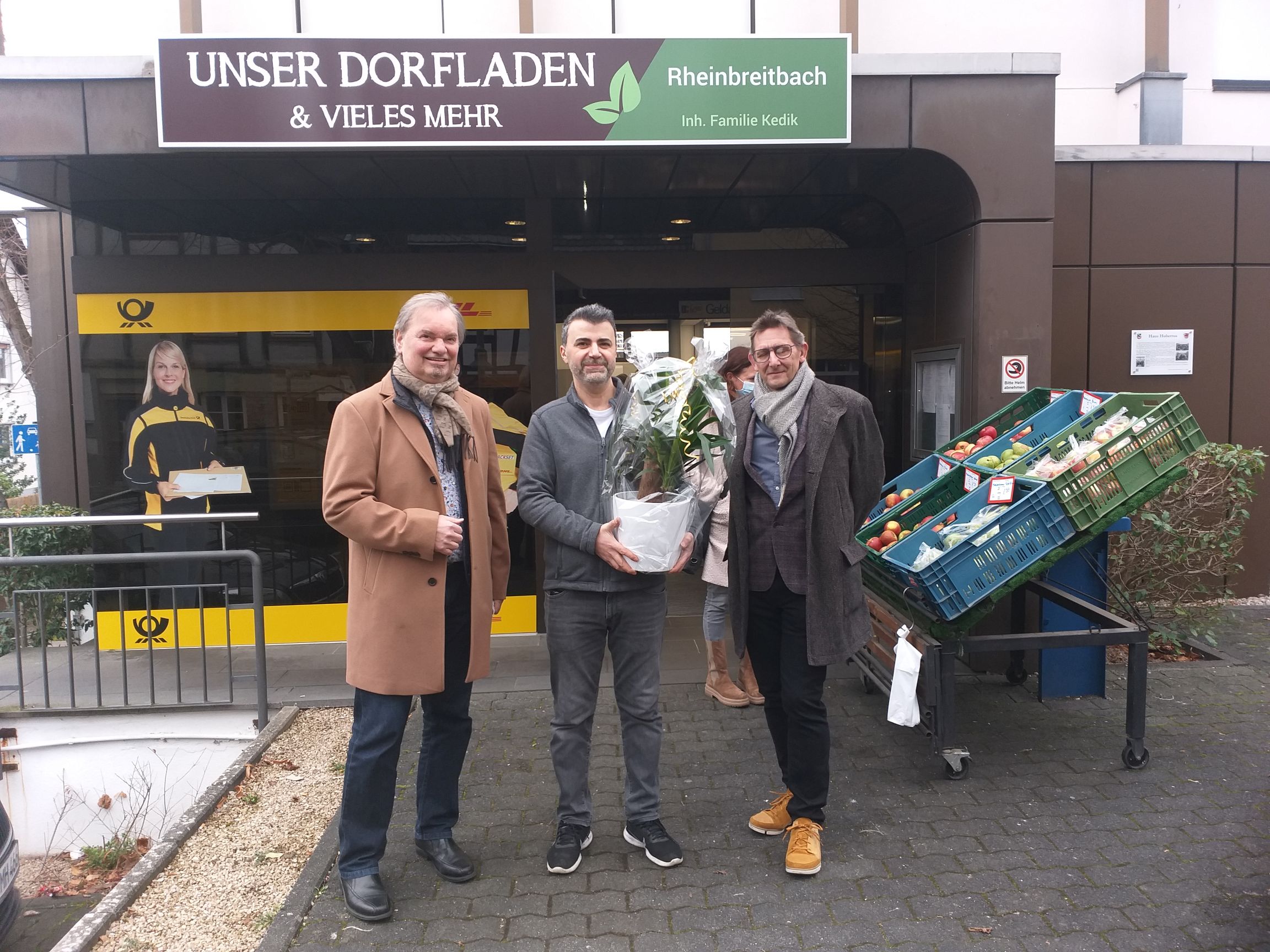 Dorfladen-Eröffnung am 4. Februar 2022